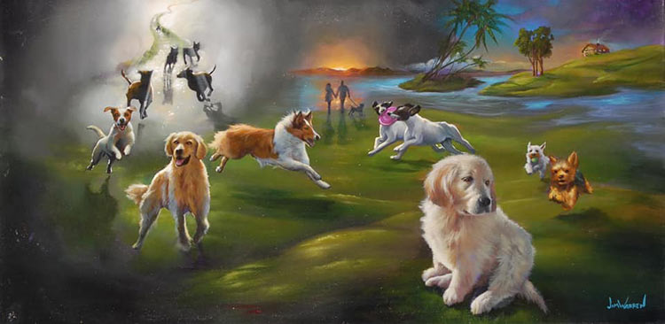 All Dogs Go To Heaven #6 by Jim Warren