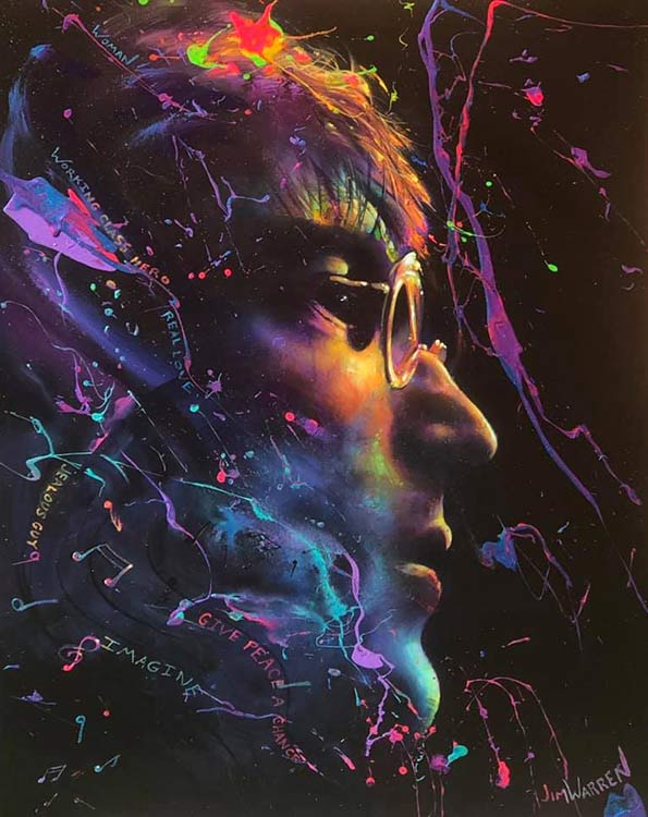 John Lennon; The Music Lives On by Jim Warren