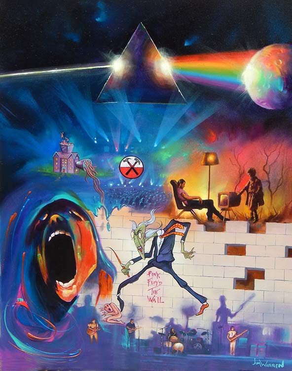Pink Floyd by Jim Warren