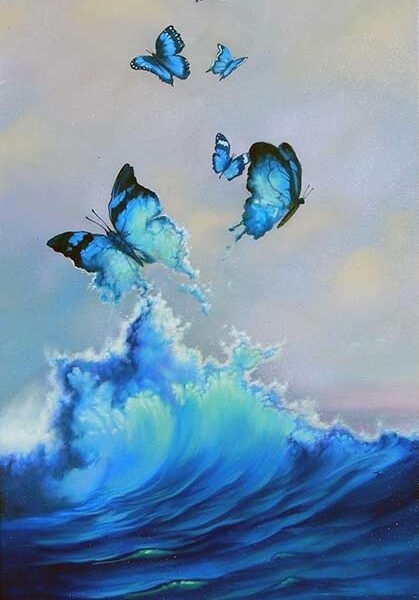 Butterflies are Free to Fly by Jim Warren