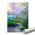 Evening Comfort Poster by Jim Warren