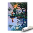 If I Were A Mermaid Poster by Jim Warren