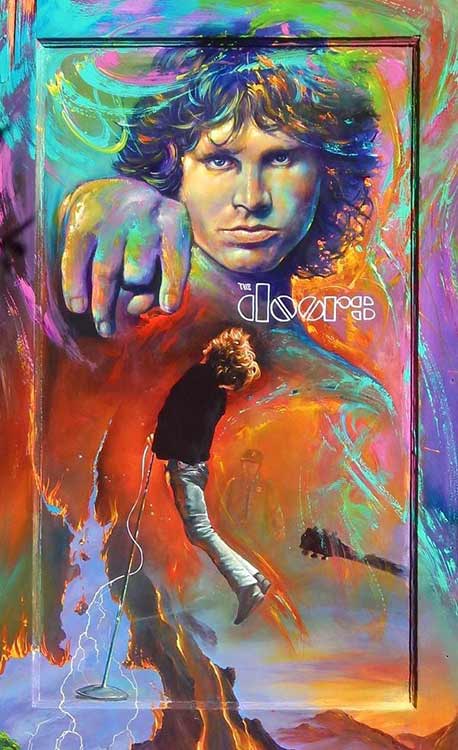 Jim Morrison's Door by Jim Warren