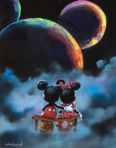 Mickey and Minnie's Universe by Jim Warren - Jim Warren Studios
