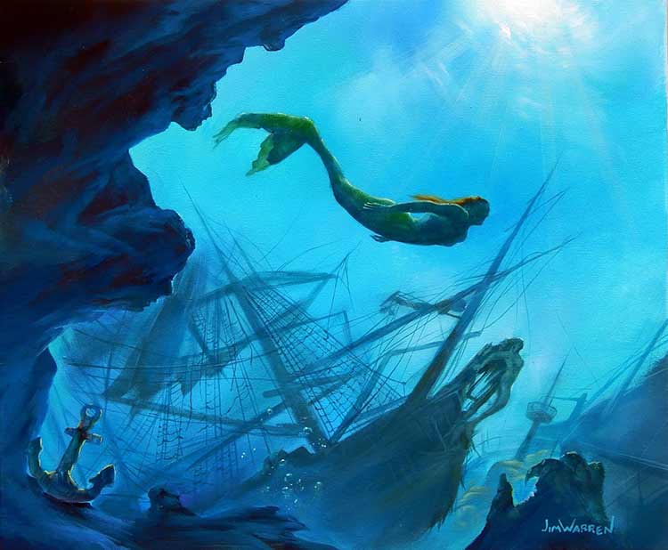 Mysteries of the Deep by Jim Warren
