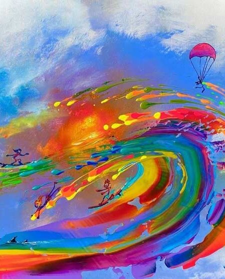 Fun Fun Fun in a Jim Warren Painting