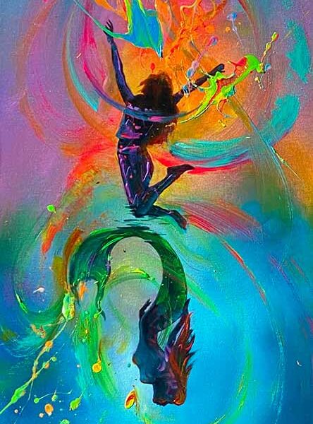 Free to Dream Original Painting by Jim Warren