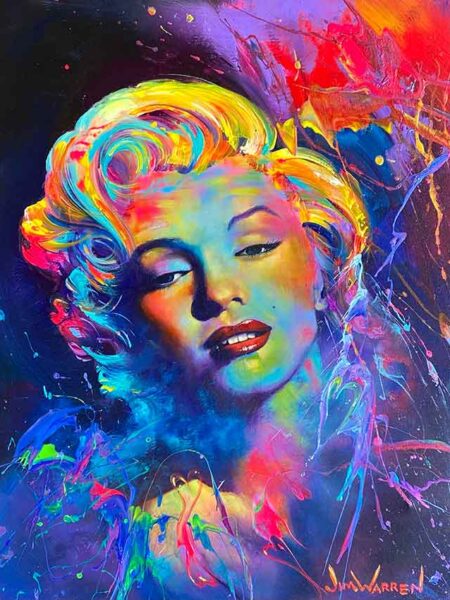 Marilyn Forever - Original Painting by Jim Warren
