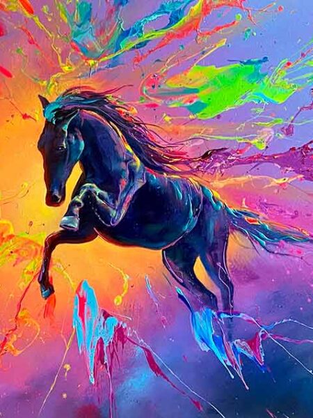 Majestic Beauty Original Painting by Jim Warren