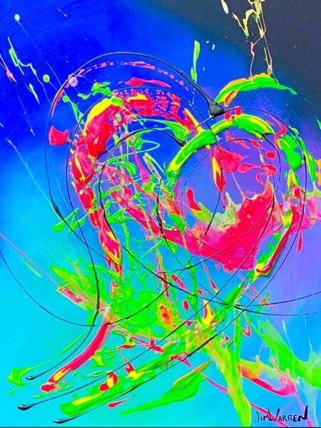 Modern Love - Original Painting by Jim Warren